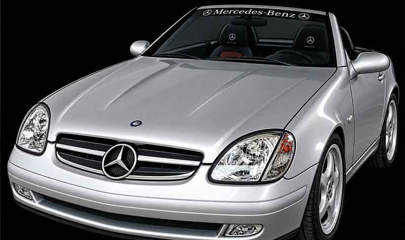 Der SLK zeichnet sich durch sein markantes, sportliches Design aus. 